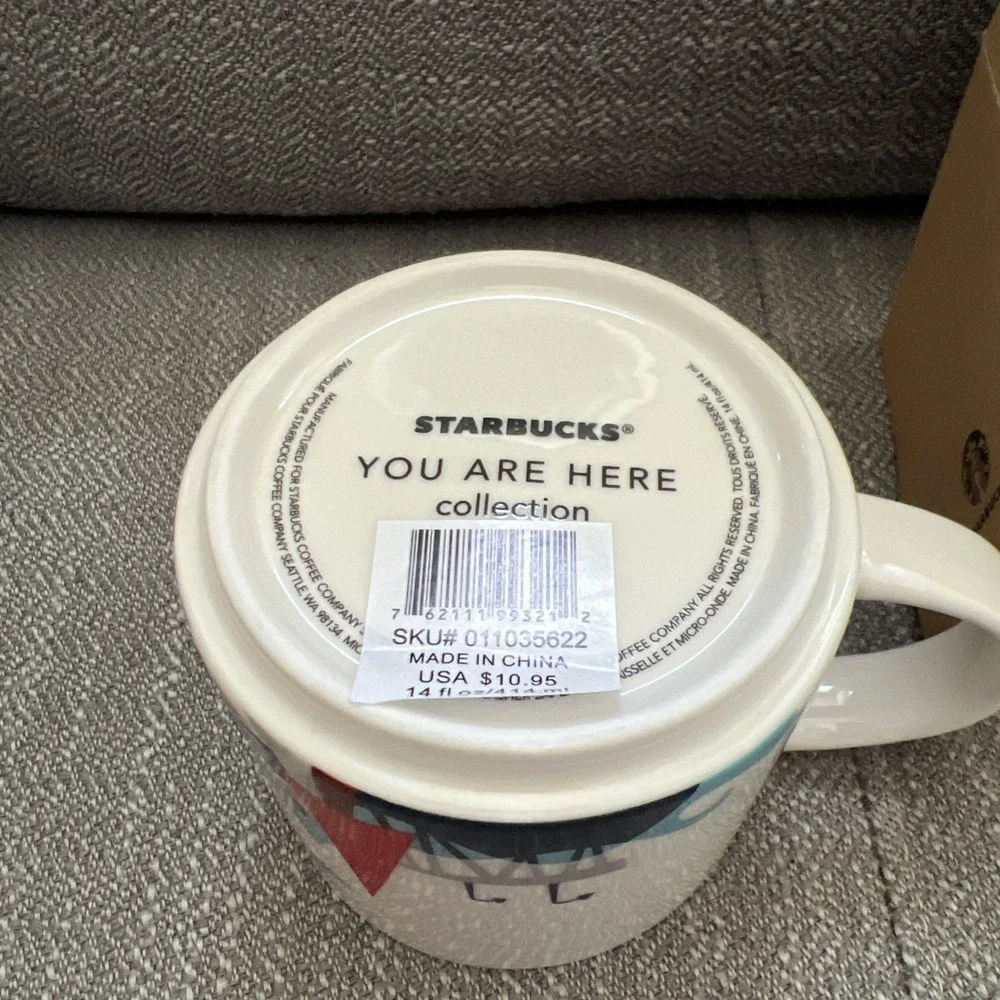 Starbucks VIRGINIA You Are Here Collection Mug Coffee Cup 14 oz Brand New